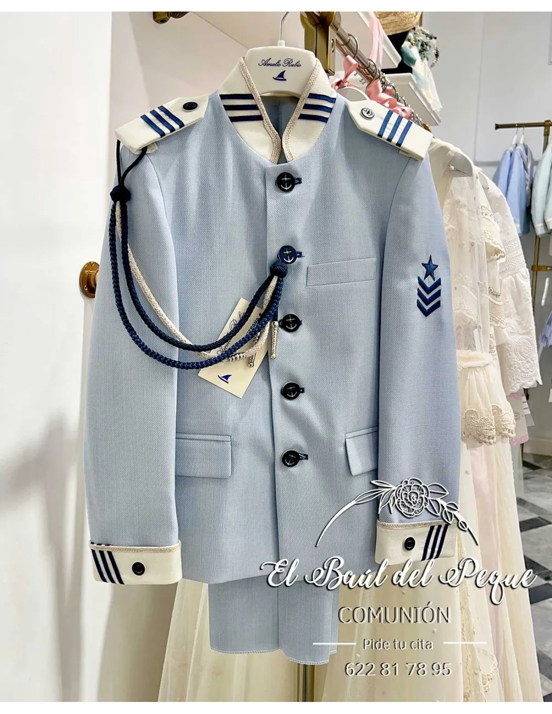 Almirante Comunión Celeste Amalio Rubio Colección 2024