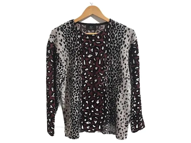 Autre Marque MAISON OLGA Punto Camiseta.Lana S Internacional Burdeos 