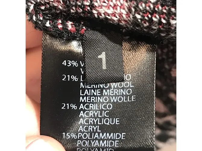 Autre Marque MAISON OLGA Punto Camiseta.Lana S Internacional Burdeos 