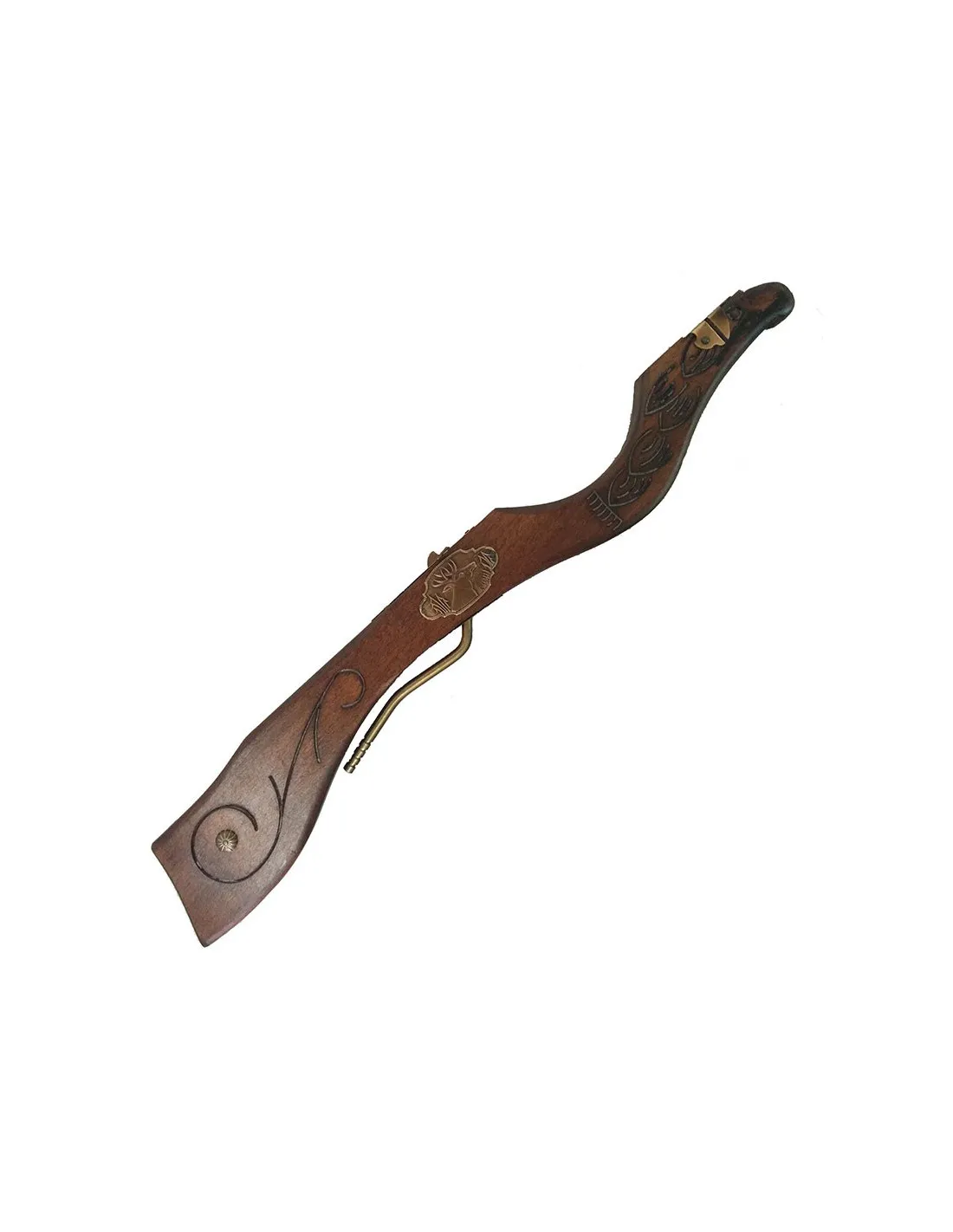 Ballesta medieval cabeza ciervo, 60 cms.