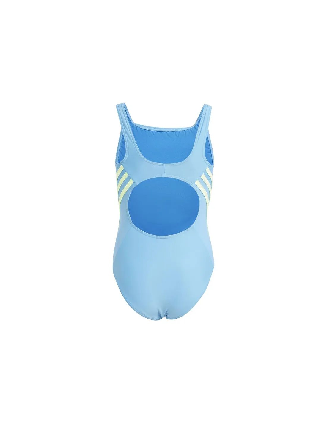 Bañador de Natación adidas 3Bandas Swimsuit Infantil Azul