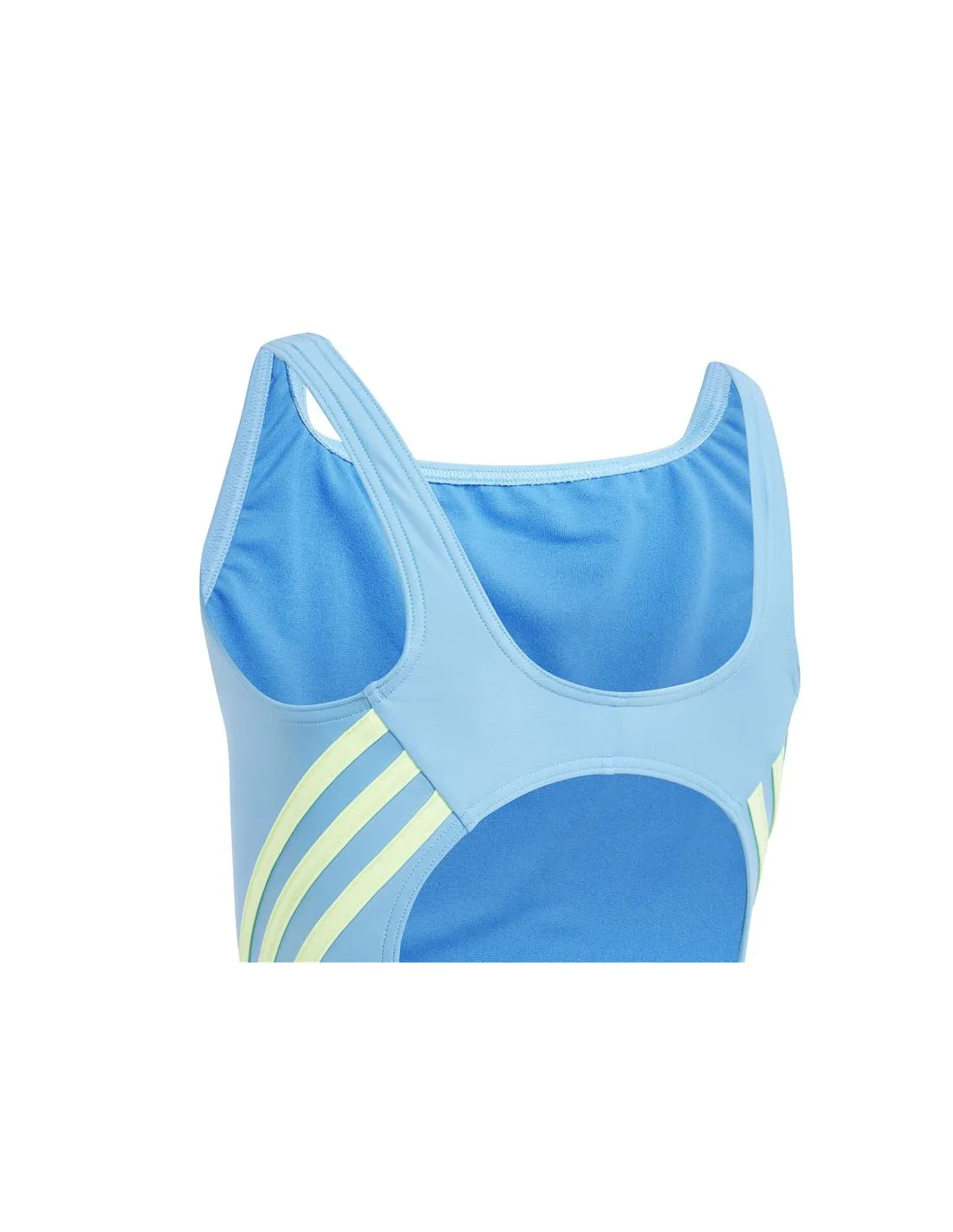 Bañador de Natación adidas 3Bandas Swimsuit Infantil Azul