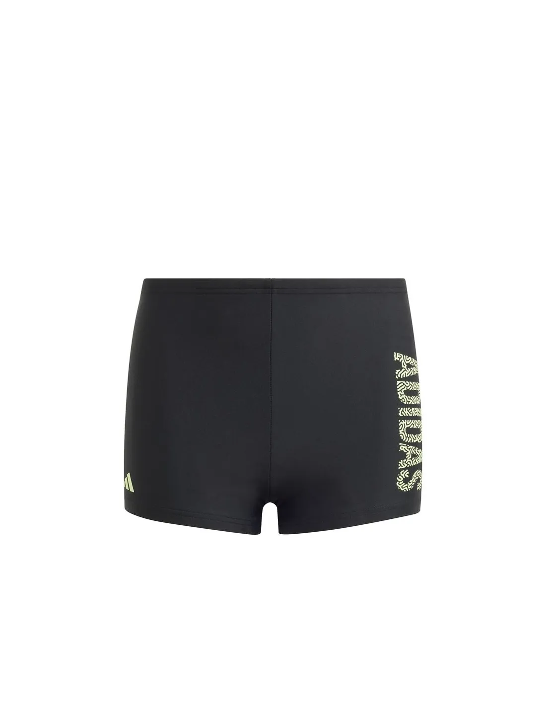 Bañador de Natación adidas Logo Swim Boxer Infantil Negro