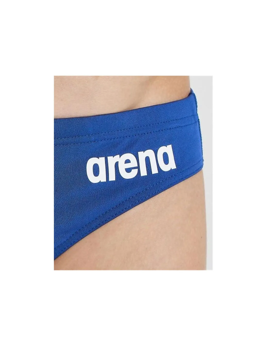 Bañador de Natación Arena Team Swim Infantil Azul/Blanco