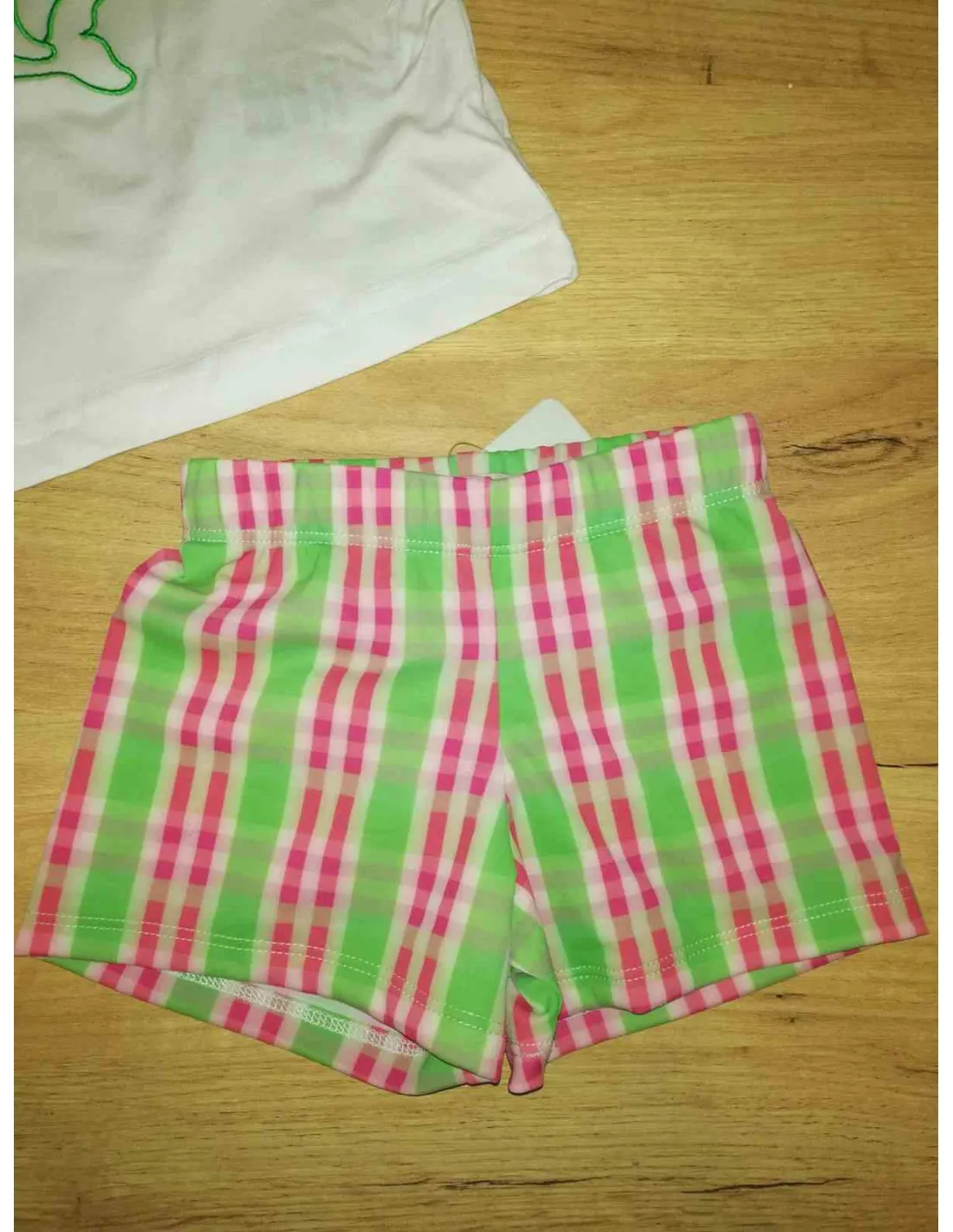 Bermuda de licra para niño Cuadros de La Ormiga