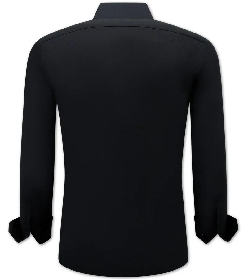 BLANCO OXFORD BUSINECAMISA OXFORD BUSINESS EN BLANCO PARA HOMBRE 3126 NEGROSS OVERHEMD HEREN 3126  ZWART