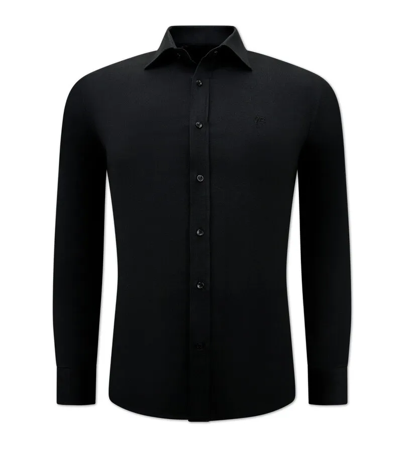 BLANCO OXFORD BUSINECAMISA OXFORD BUSINESS EN BLANCO PARA HOMBRE 3126 NEGROSS OVERHEMD HEREN 3126  ZWART