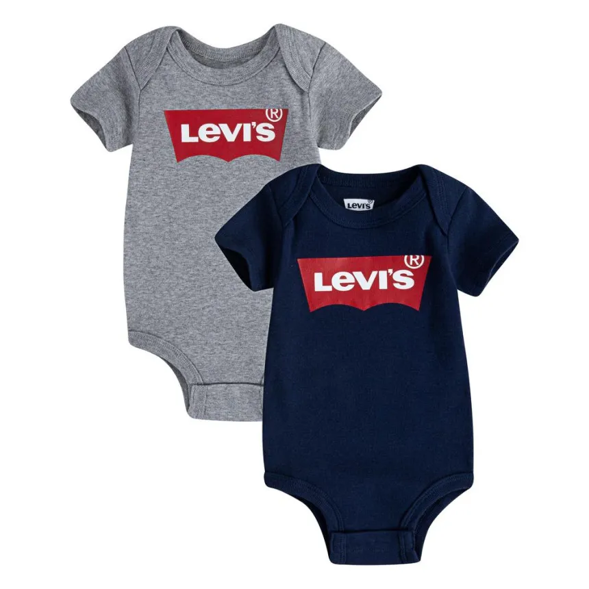 Bodies Levi's Batwing Pack de 2 Para Bebé
