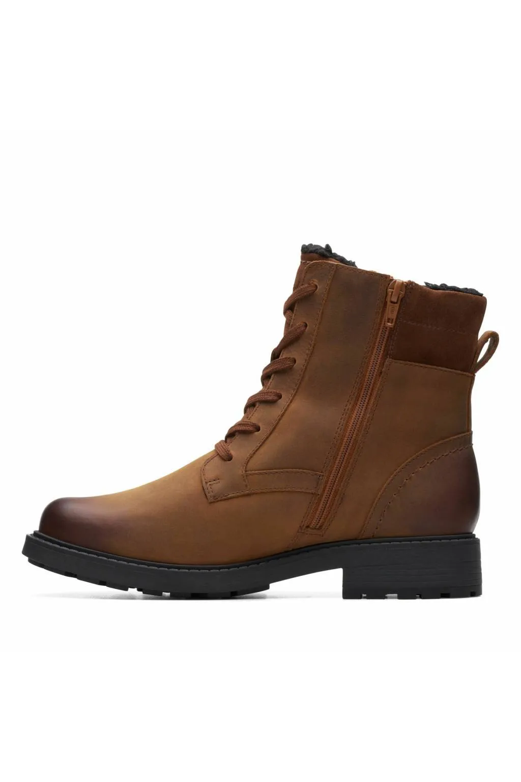 botin de mujer clarks orinoco2 spc brown goretex