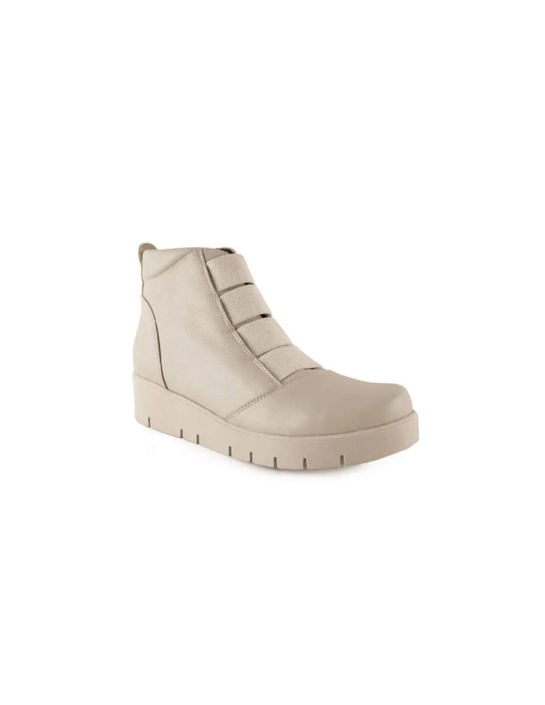 Botines mujer elásticos y cremallera
