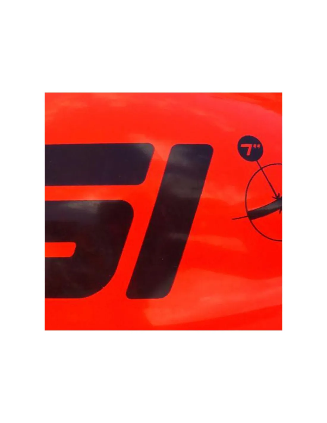 Boya de pesca submarina Cressi Sub Team 7" Orange