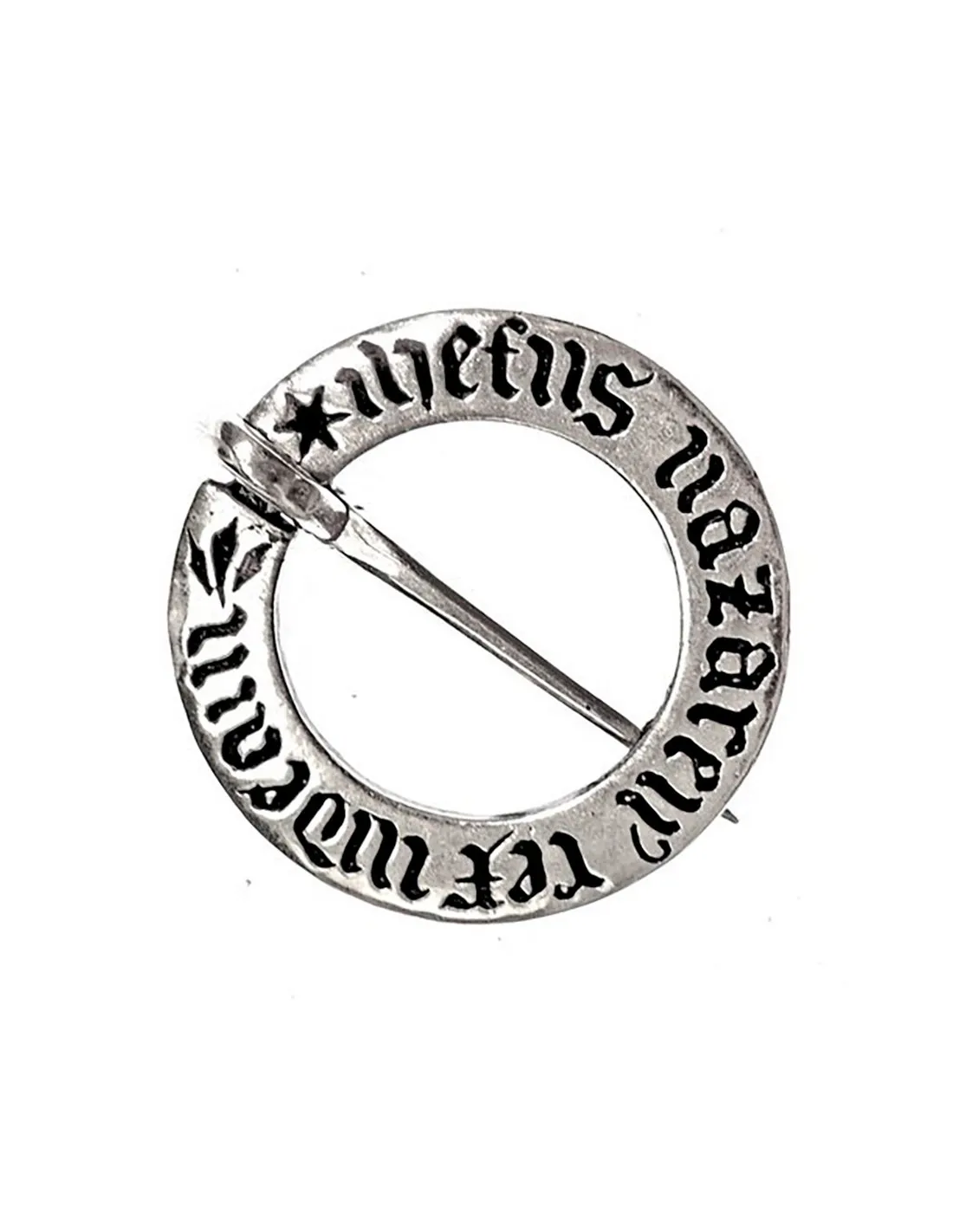 BROCHE ANULAR MEDIEVAL, SIGLOS XIVXV
