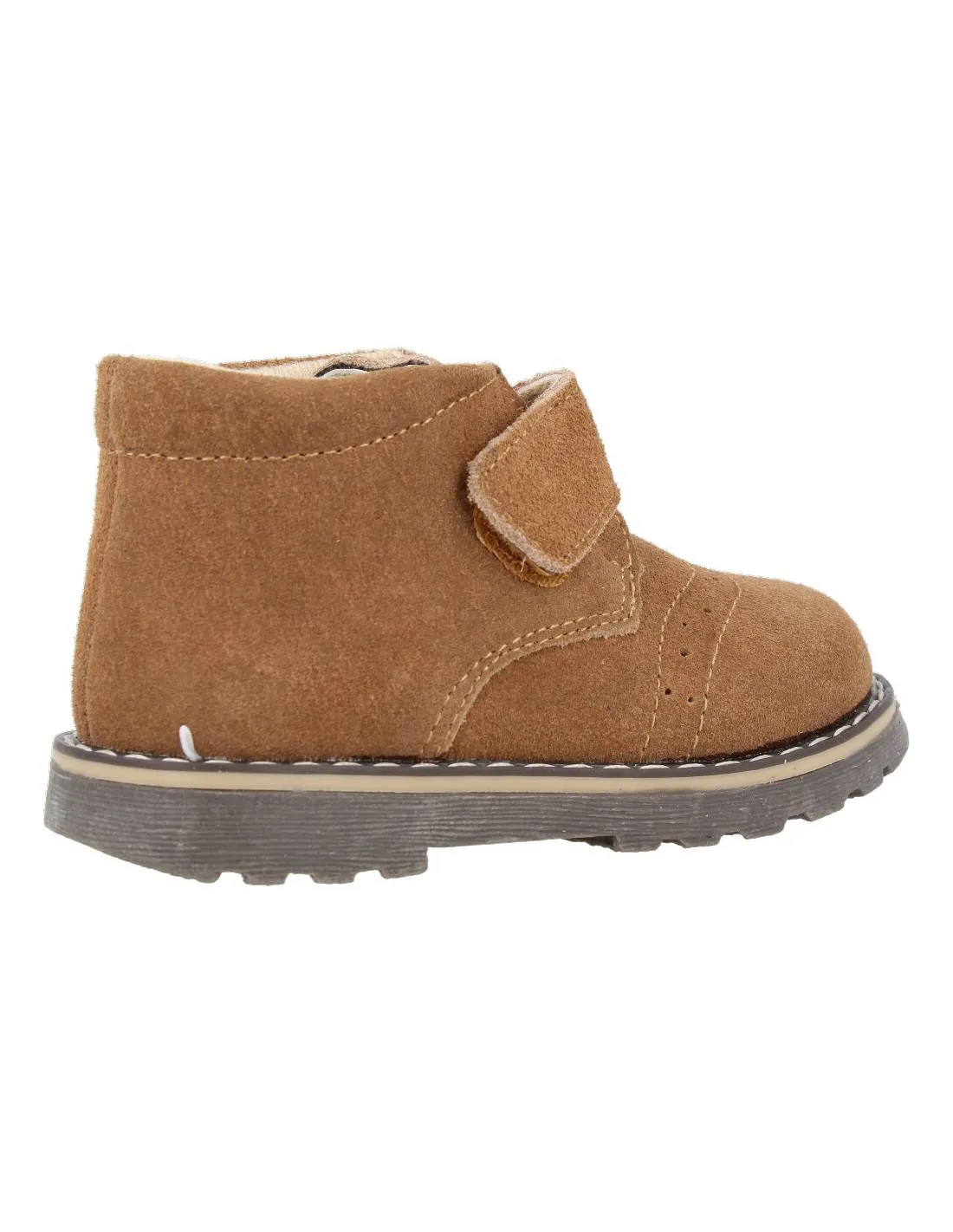 BUBBLE KIDS BOTA CASUAL VELCRO CAMEL