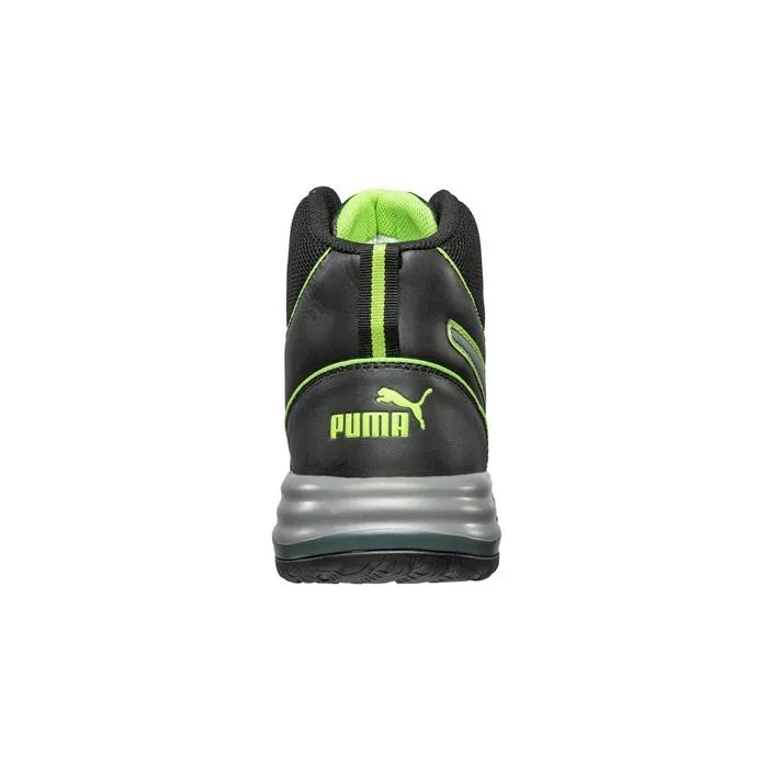 Calzado de trabajo alto Puma Rapid Green Mid S3 ESD HRO SRC