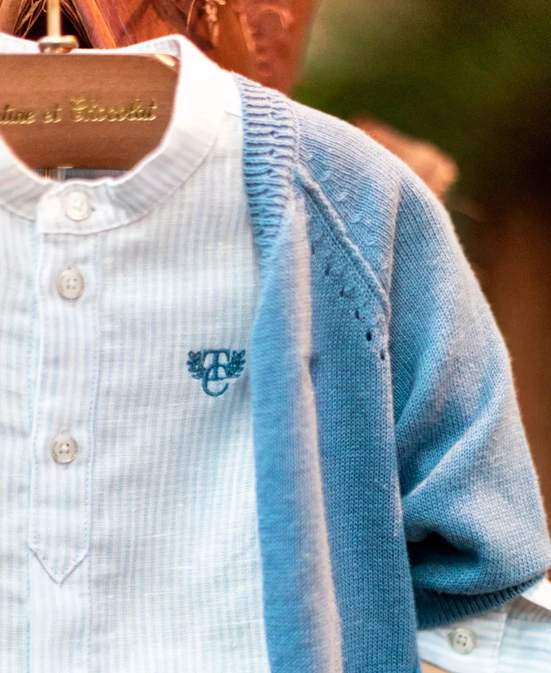 Camisa Bebé Niño TARTINE ET CHOCOLAT Rayas Azul