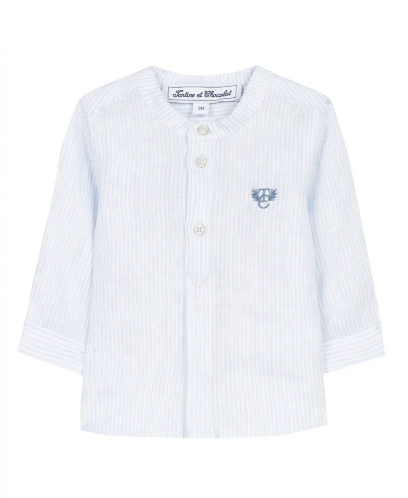 Camisa Bebé Niño TARTINE ET CHOCOLAT Rayas Azul