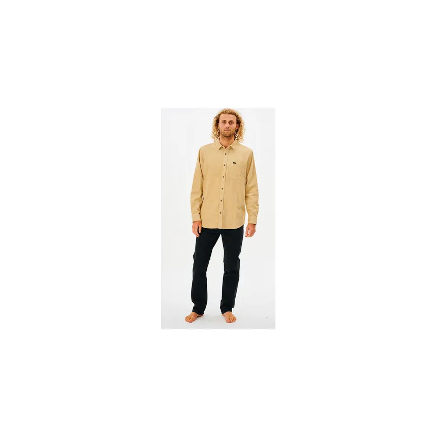 Camisa de Pana Rip Curl State Cord Para Hombre 