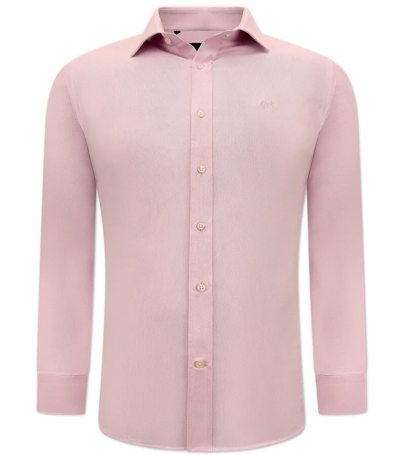 CAMISA OXFORD BLANK PARA HOMBRE  SLIM FIT  3029  ROSA