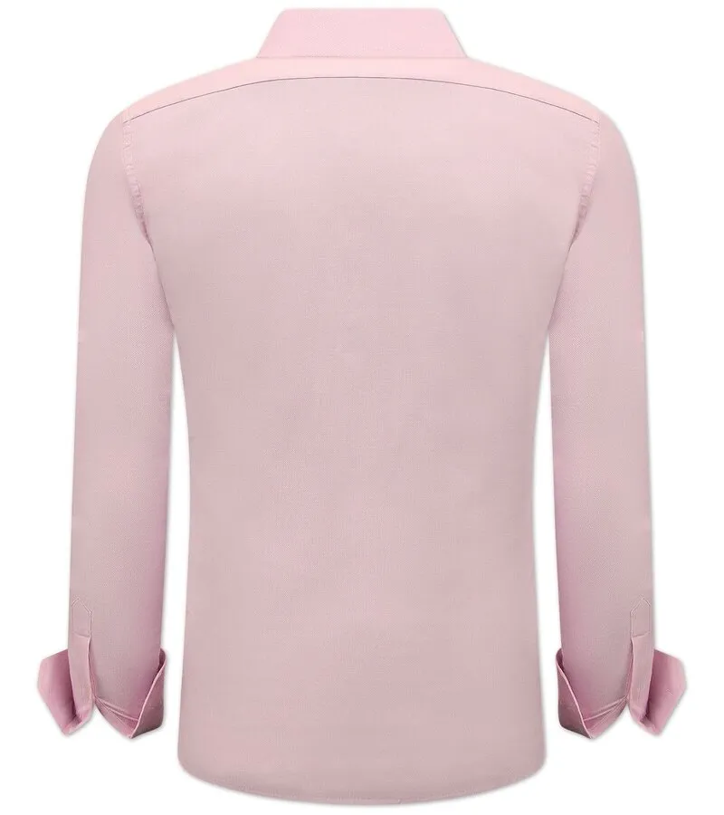 CAMISA OXFORD BLANK PARA HOMBRE  SLIM FIT  3029  ROSA