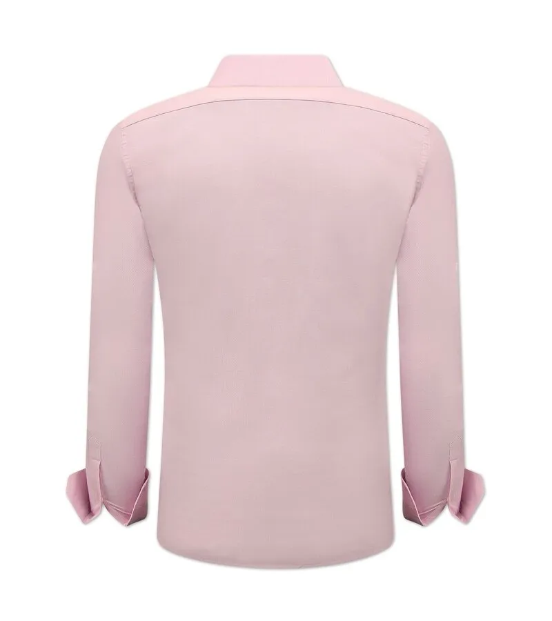 CAMISA OXFORD BLANK PARA HOMBRE  SLIM FIT  3029  ROSA