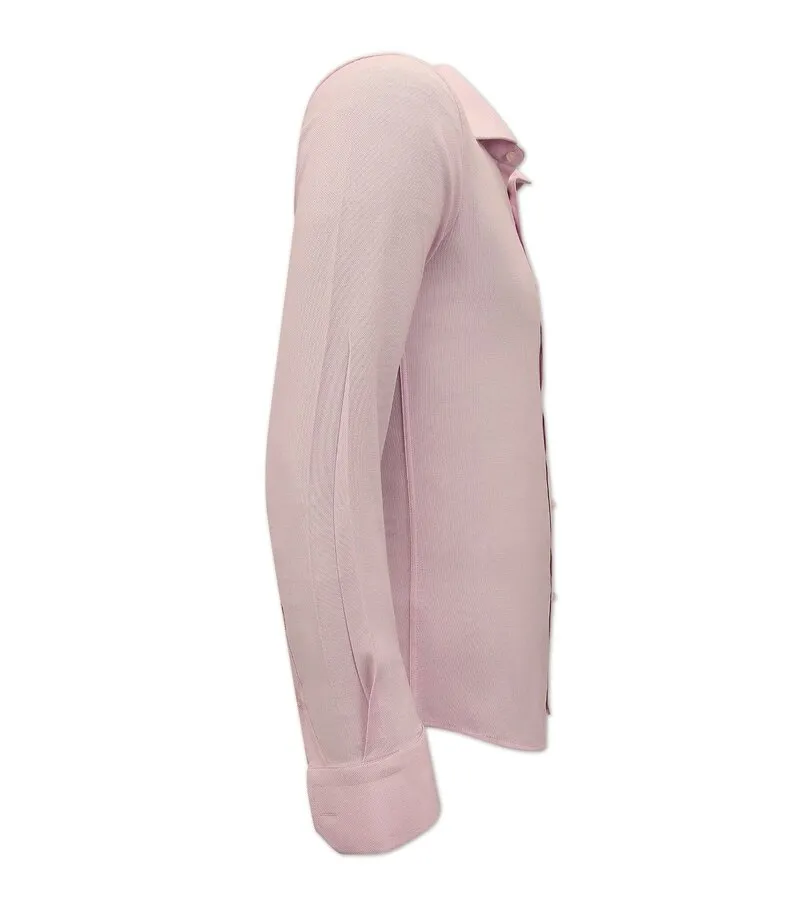 CAMISA OXFORD BLANK PARA HOMBRE  SLIM FIT  3029  ROSA