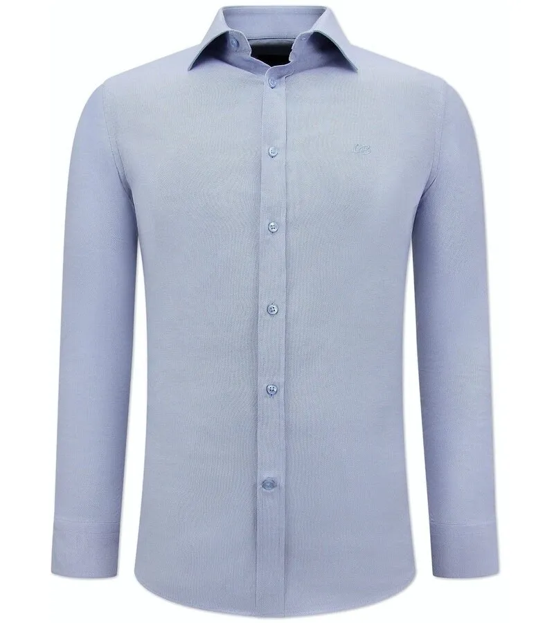 CAMISA OXFORD BUSINESS EN BLANCO PARA HOMBRE 3127 AZUL