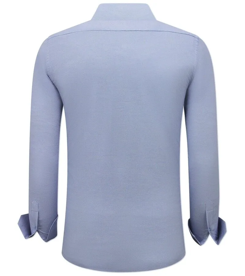 CAMISA OXFORD BUSINESS EN BLANCO PARA HOMBRE 3127 AZUL