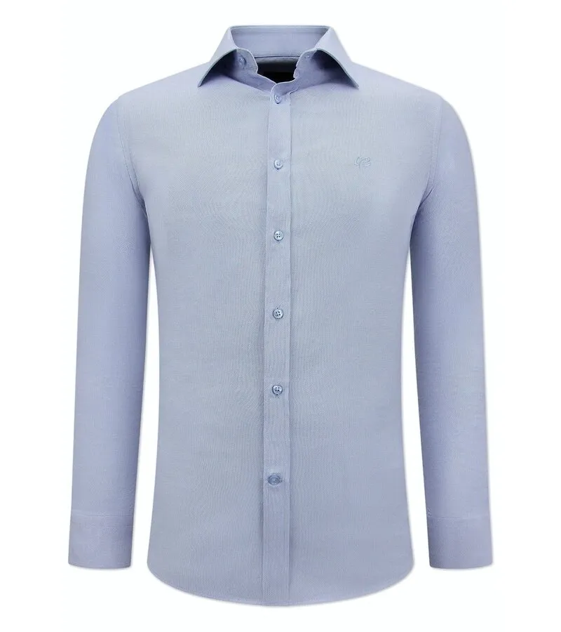 CAMISA OXFORD BUSINESS EN BLANCO PARA HOMBRE 3127 AZUL