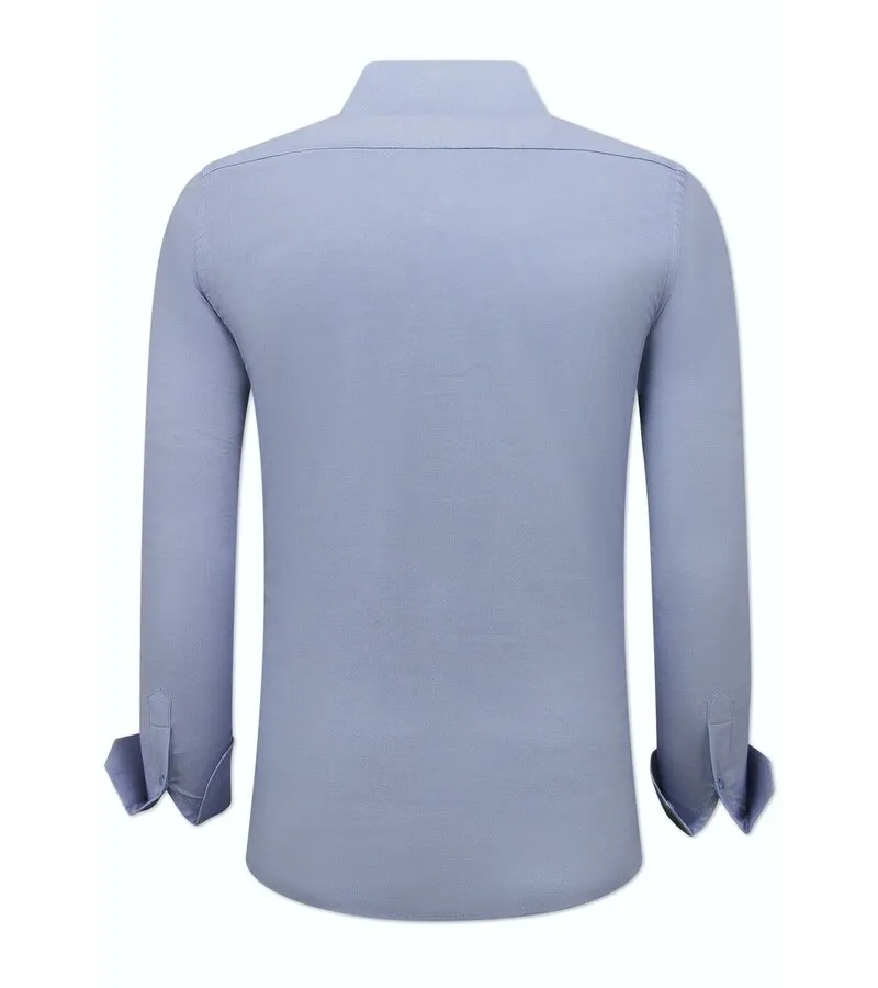 CAMISA OXFORD BUSINESS EN BLANCO PARA HOMBRE 3127 AZUL