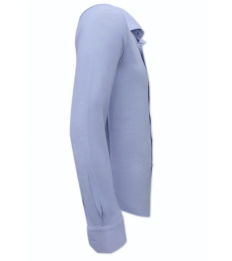 CAMISA OXFORD BUSINESS EN BLANCO PARA HOMBRE 3127 AZUL