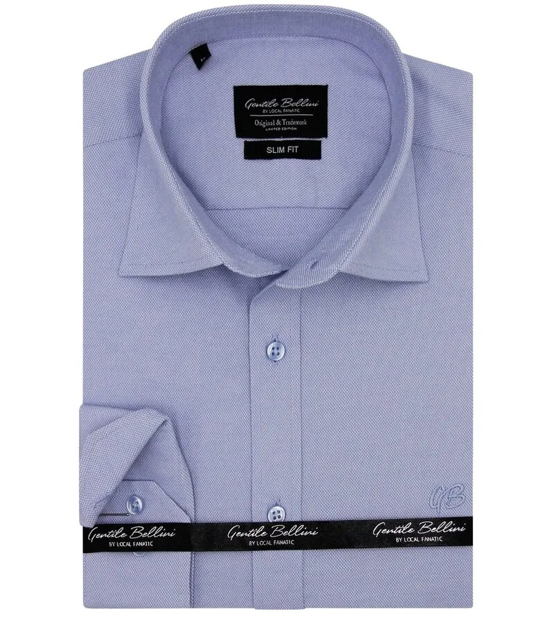 CAMISA OXFORD BUSINESS EN BLANCO PARA HOMBRE 3127 AZUL