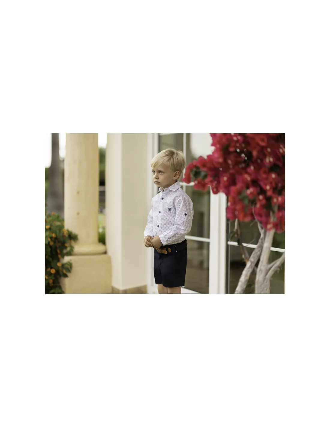 Camisa para niño Claudia de Dolce Petit Verano
