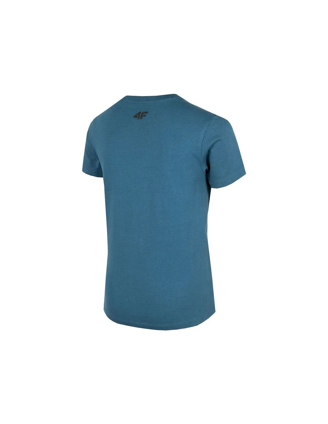 Camiseta 4F Melange Azul Niño