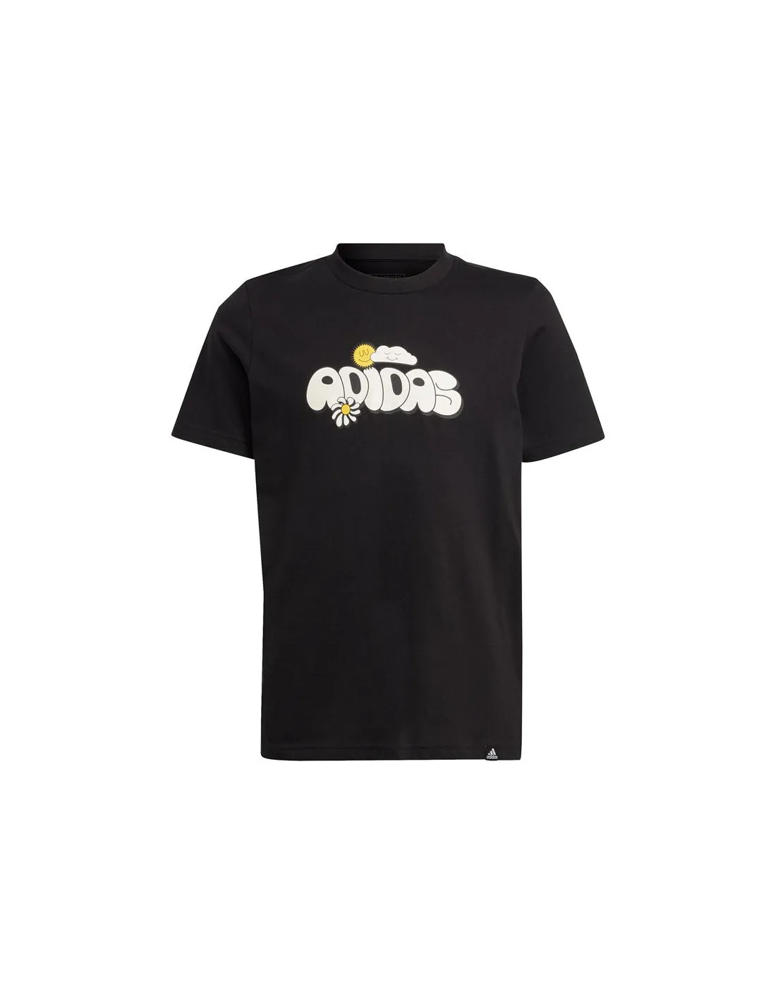 Camiseta adidas Fun Graphic Infantil Negro
