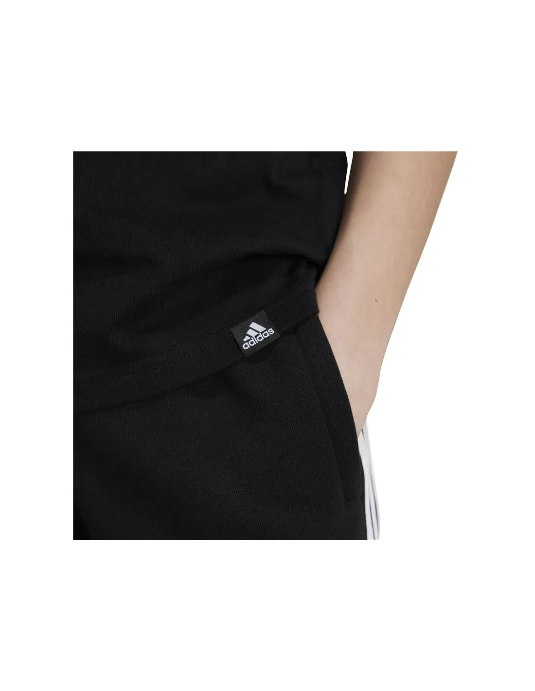 Camiseta adidas Fun Graphic Infantil Negro