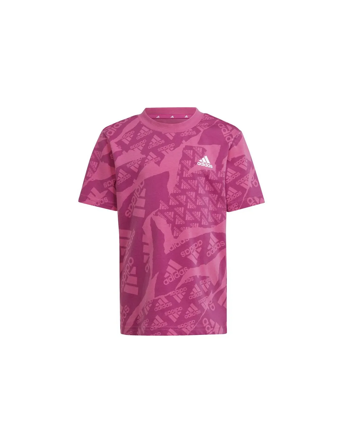 Camiseta adidas Lk Camlog Infantil Fucsia