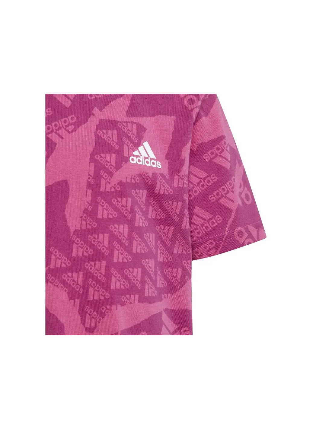 Camiseta adidas Lk Camlog Infantil Fucsia