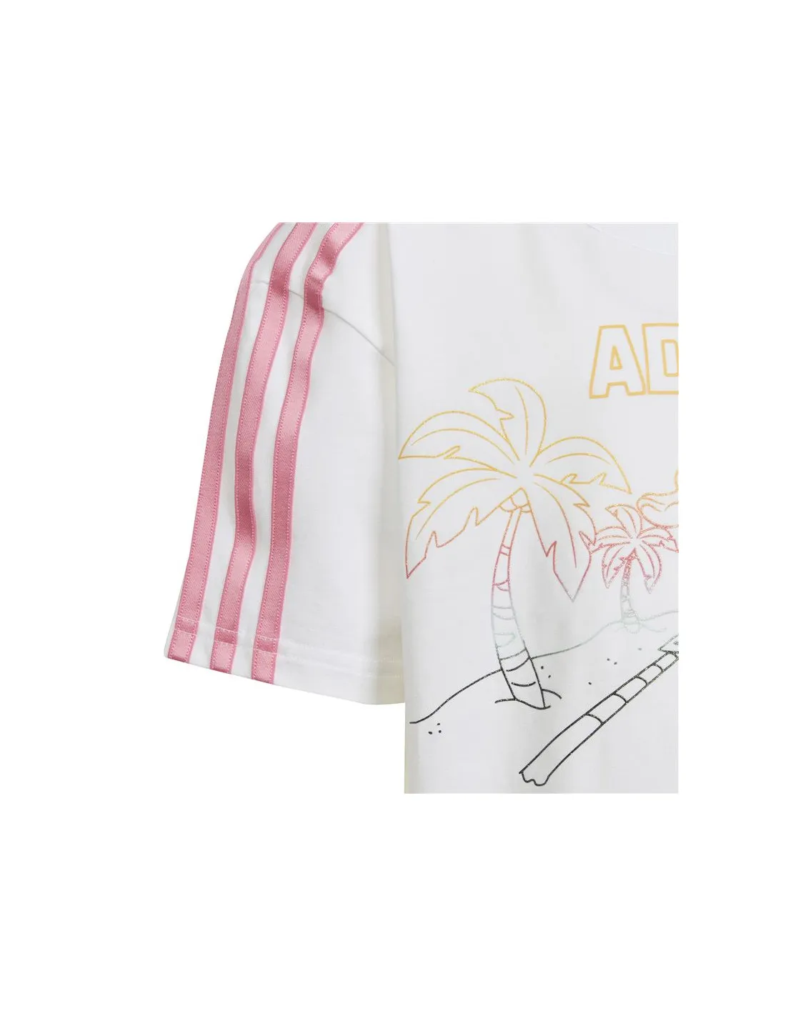 Camiseta adidas X Disney Minnie Mouse Infantil Blanco