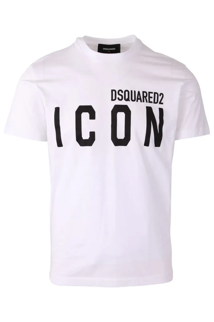 Camiseta blanca con logotipo 
