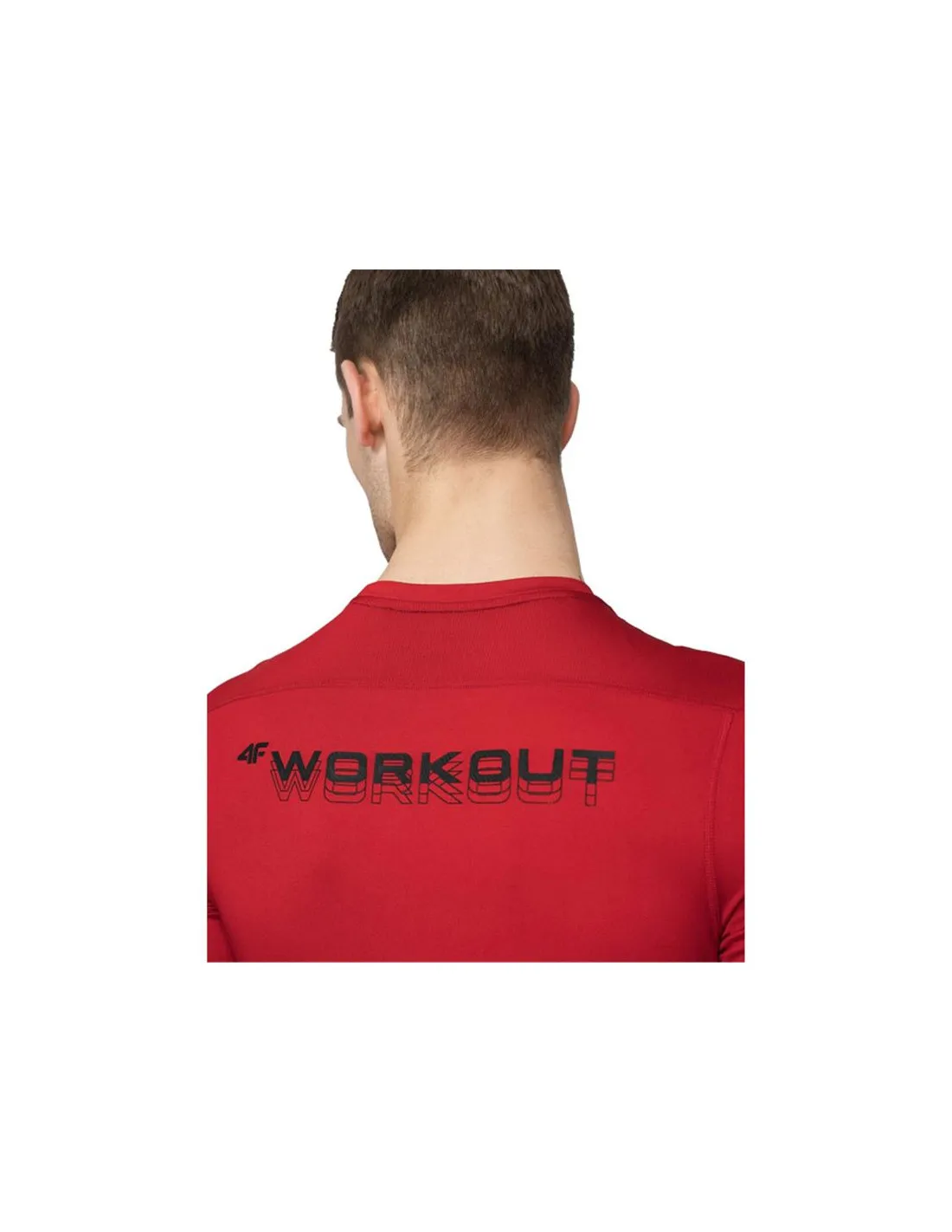 CAMISETA DE FITNESS 4F QUICKDRYING HOMBRE RD