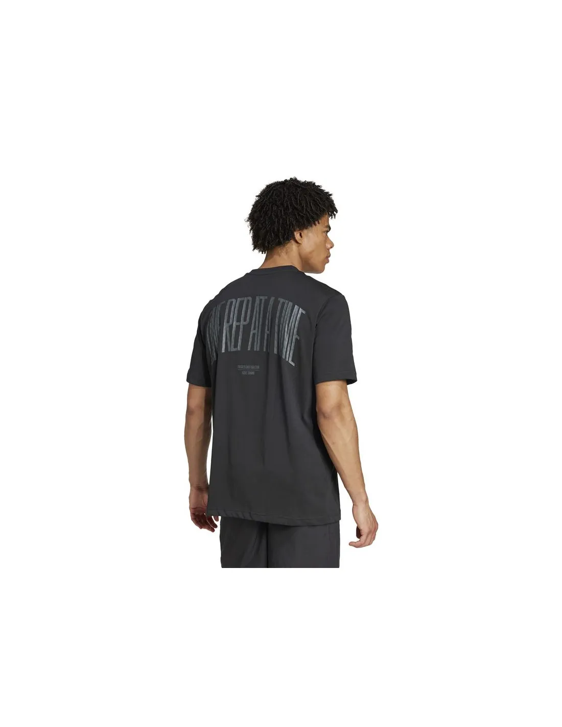 Camiseta de Fitness adidas Strength Graphic Hombre Negro