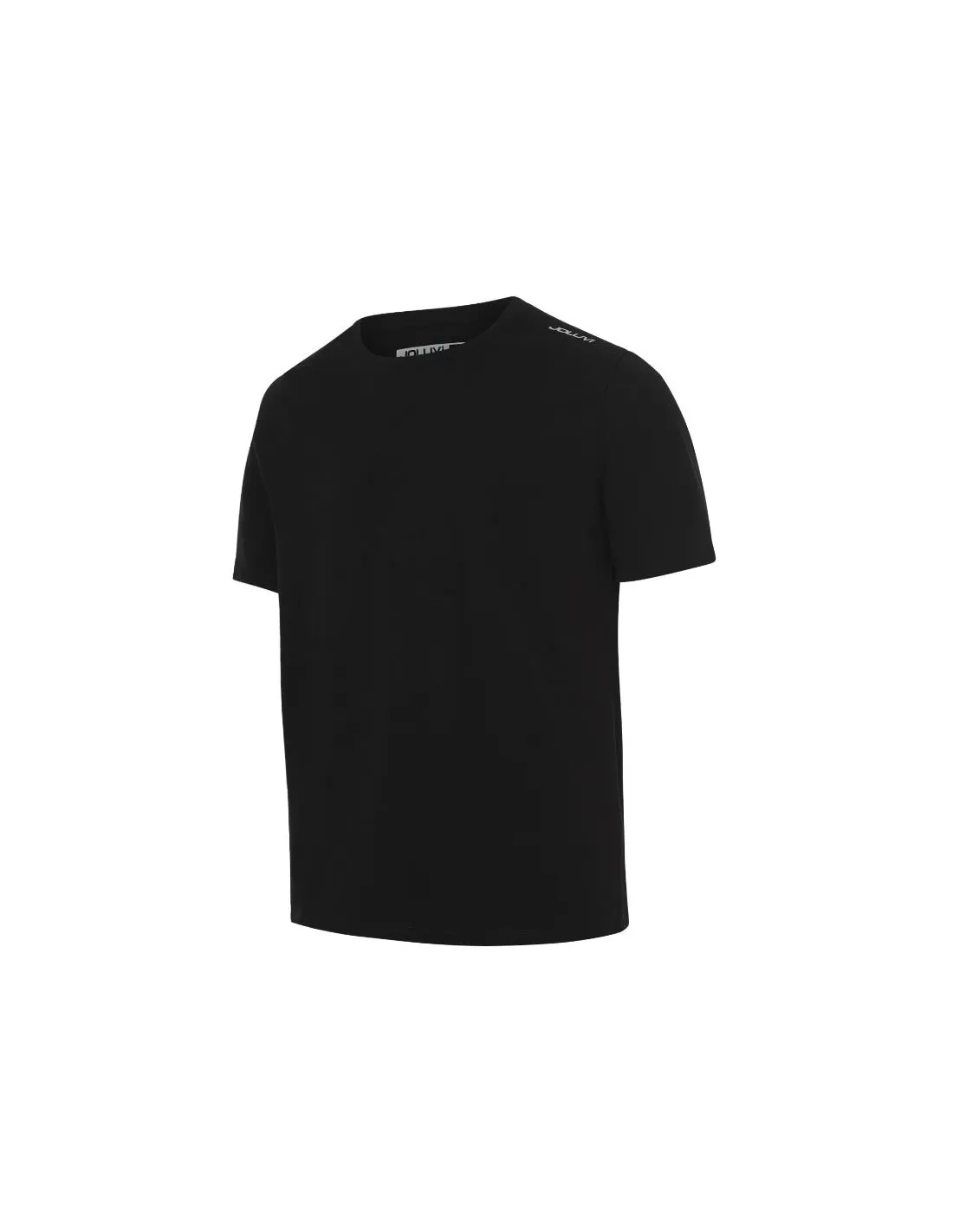 Camiseta de fitness Joluvi Combed Cotton Hombre Negro