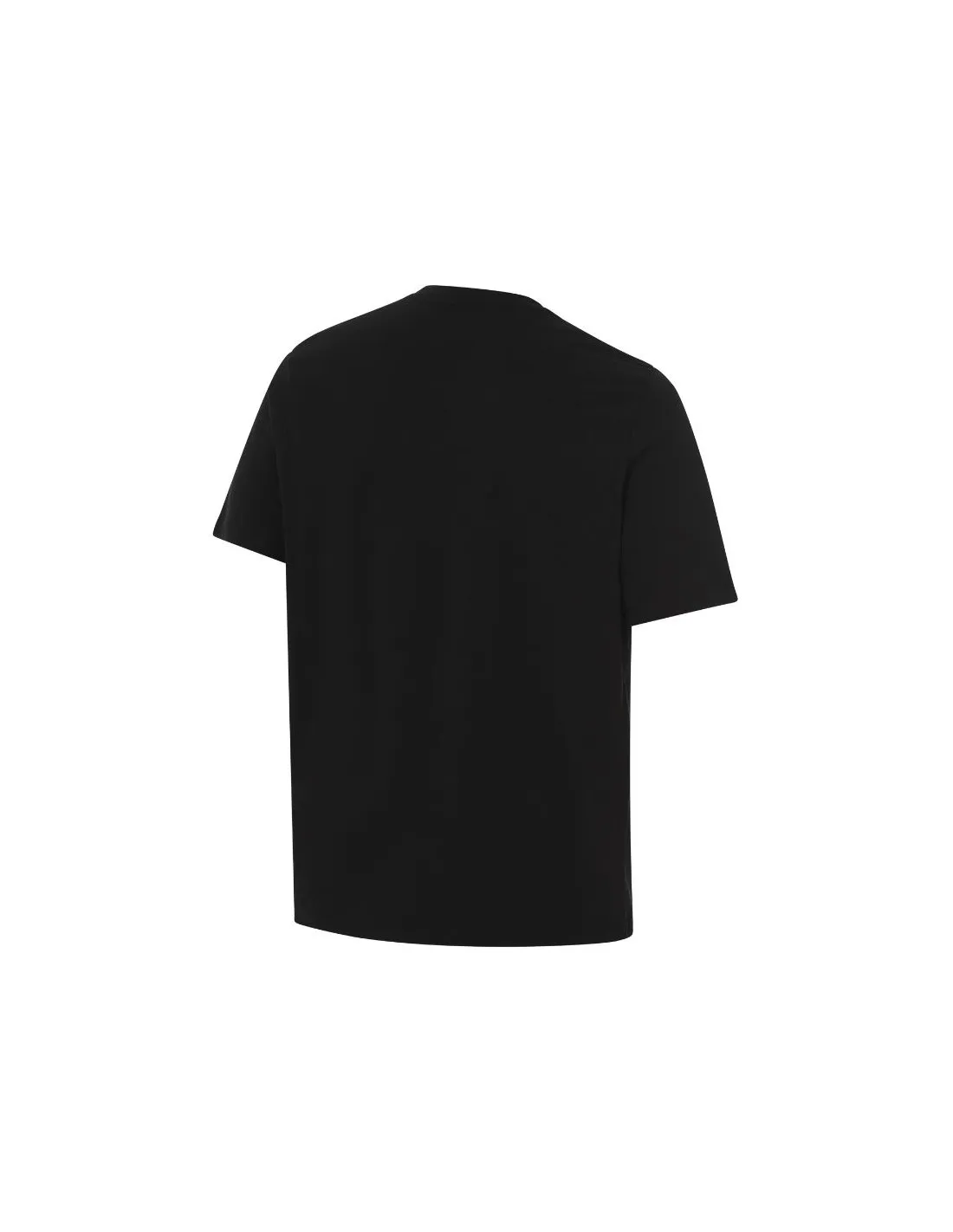 Camiseta de fitness Joluvi Combed Cotton Hombre Negro
