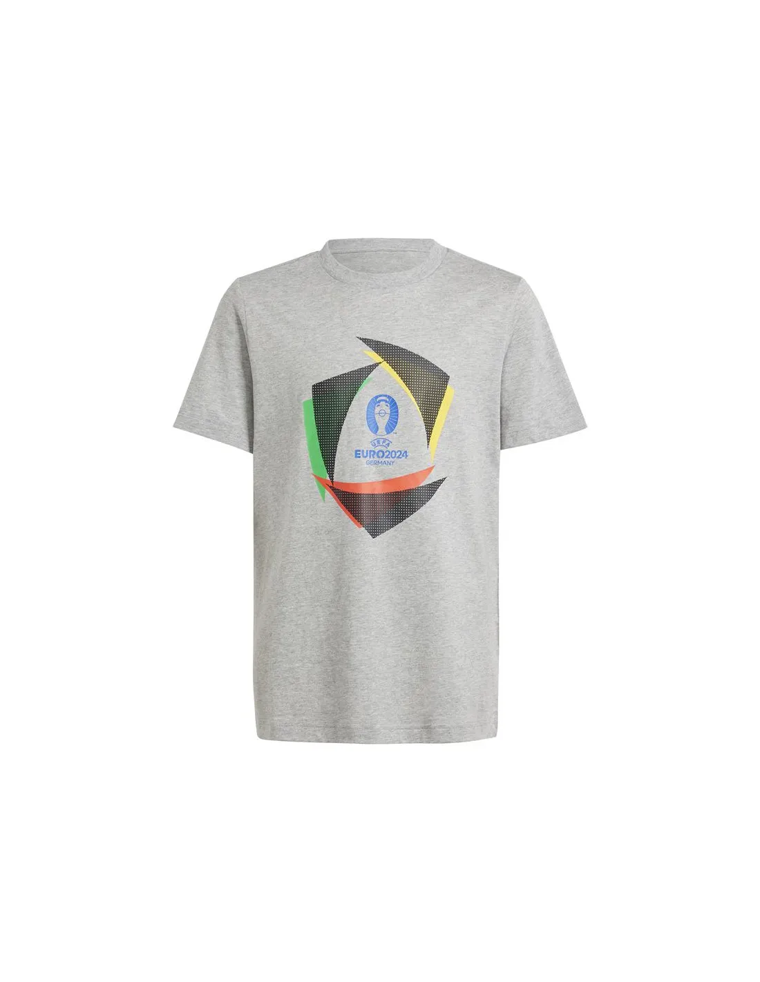 Camiseta de Fútbol adidas UEFA EURO24 Ball Infantil Gris