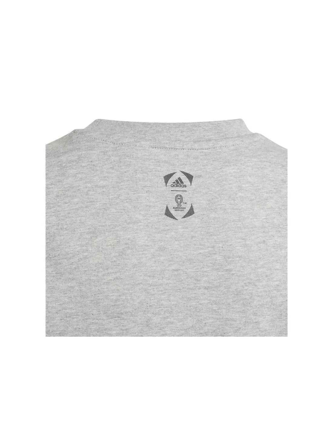 Camiseta de Fútbol adidas UEFA EURO24 Ball Infantil Gris