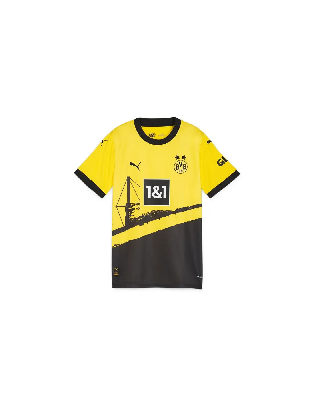 Camiseta de Fútbol Puma Borussia Dortmund Repl Infantil Amarillo
