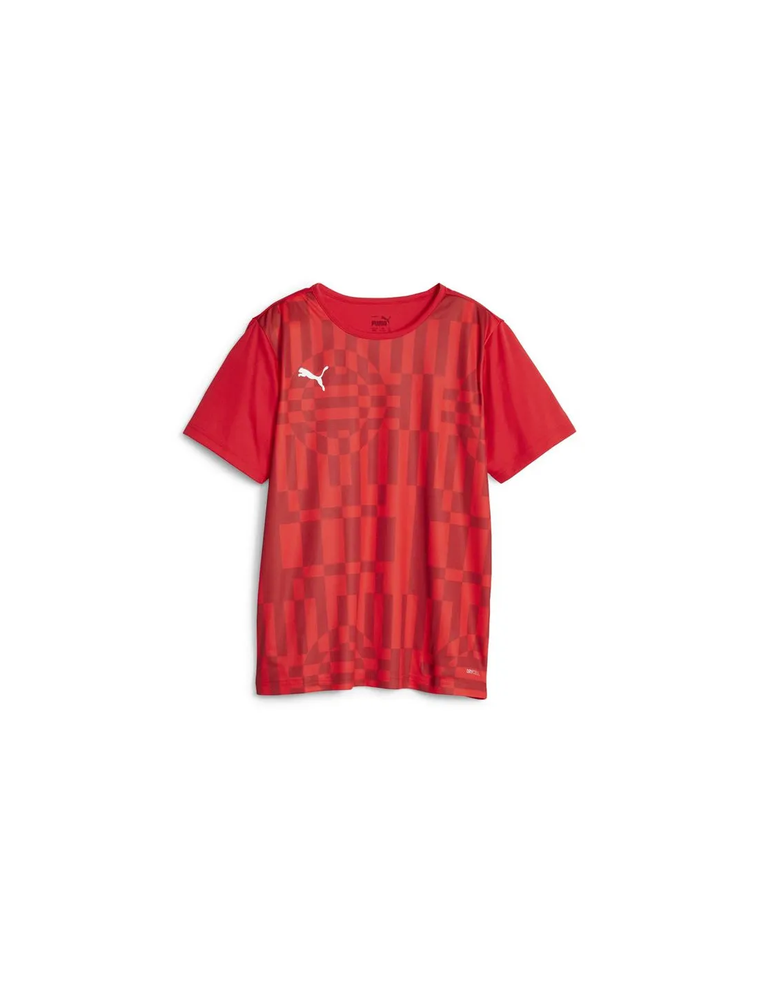 Camiseta de Fútbol Puma Individualrise Graphic Infantil Rojo