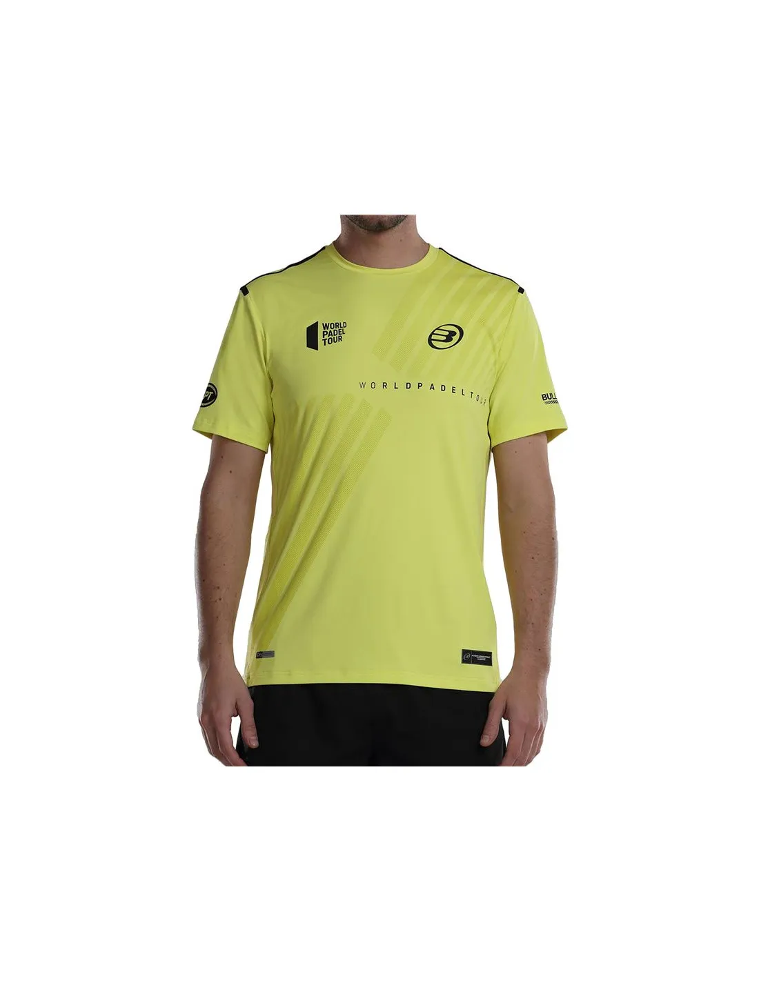 Camiseta de Pádel Bullpadel Logro Limon Hombre