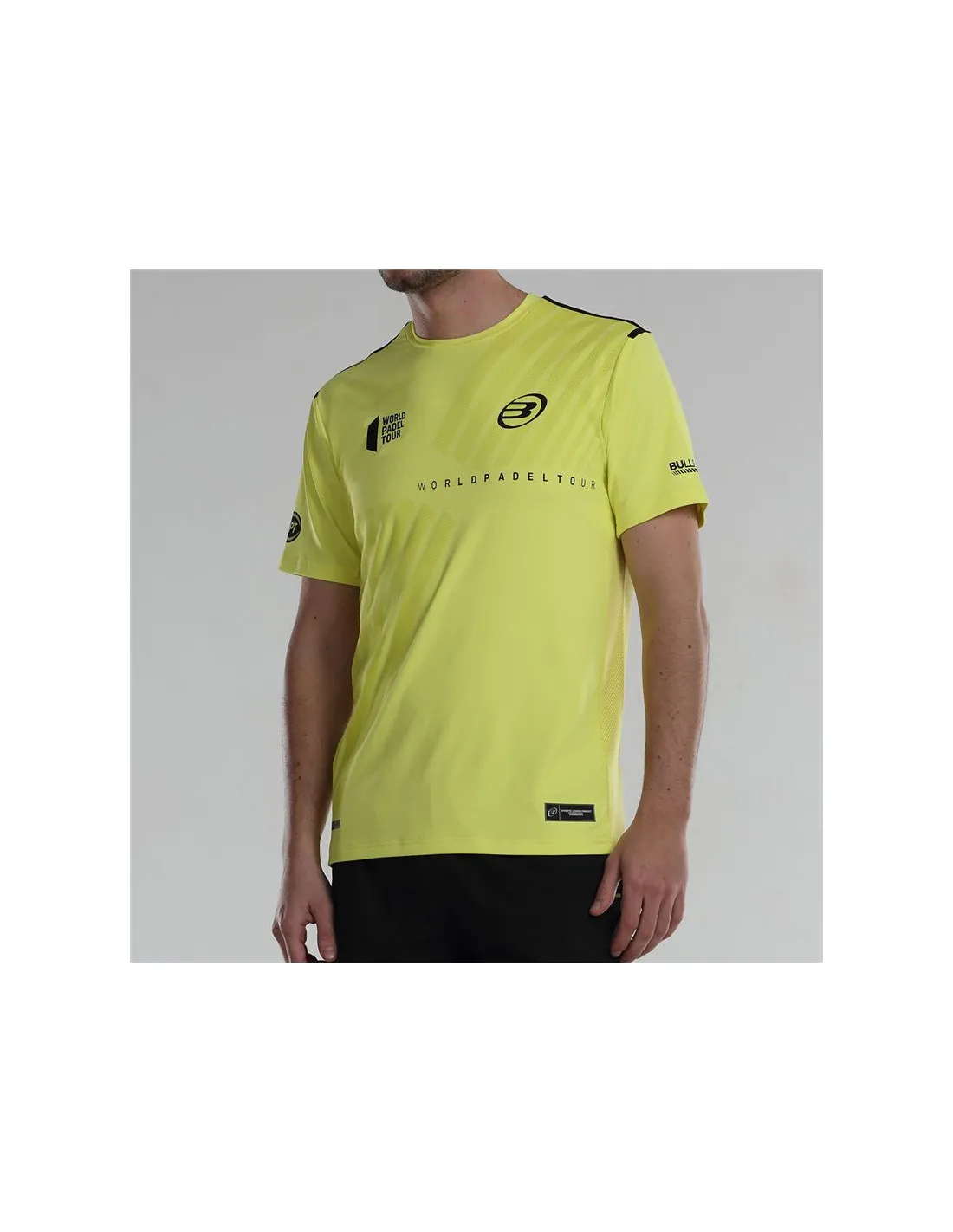 Camiseta de Pádel Bullpadel Logro Limon Hombre