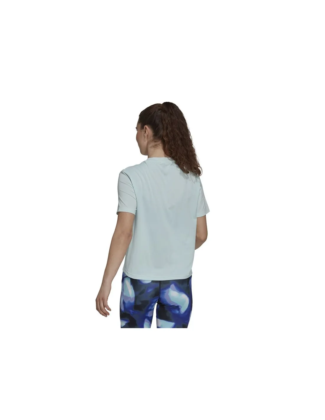 Camiseta de training adidas Aeroready You for You Sport W Mint